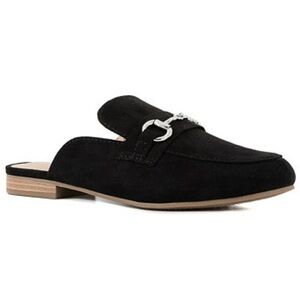 Sugar NWT❗️NIB❗️Beckette Black Mules with Silver Accent